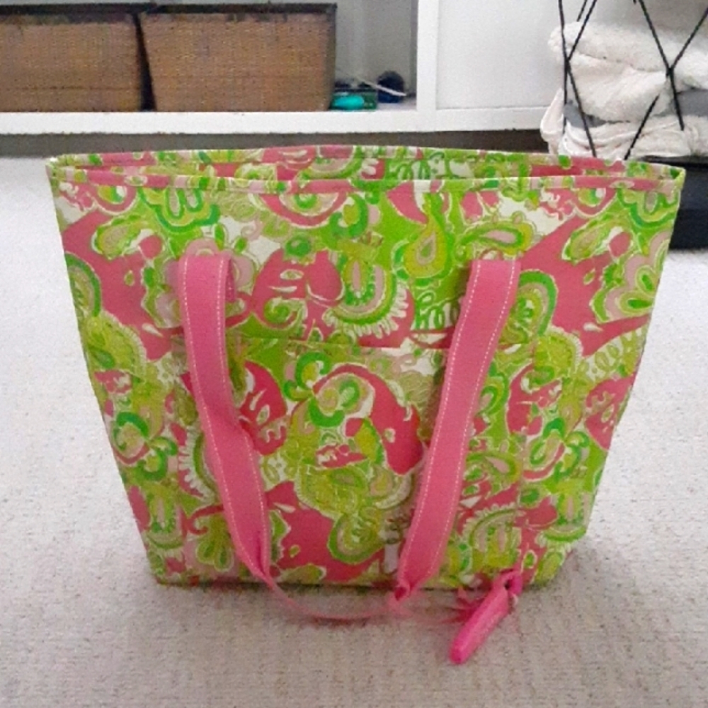 Euc! Lilly Pulitzer 🍷 Insulated Tote